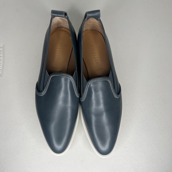 Everlane Leather Pointed Street Sneaker Size 8.5 - Picture 7 of 9